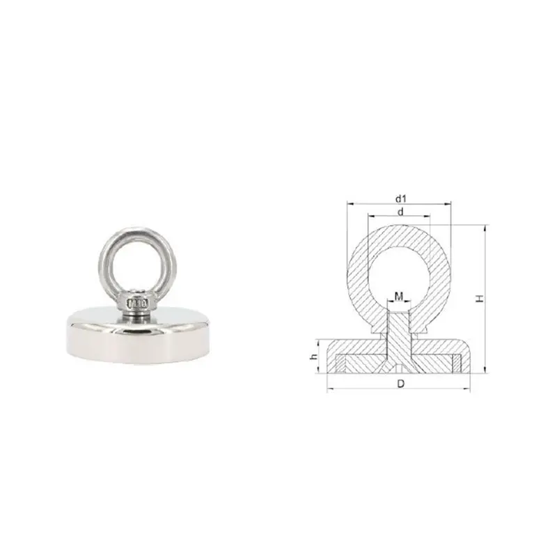 NdFeB Fishing Magnet for Retrieving in River an...